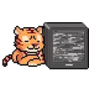 📺 emoji LIHKG Tiger (Unofficial) Telegram sticker 23 of 24
