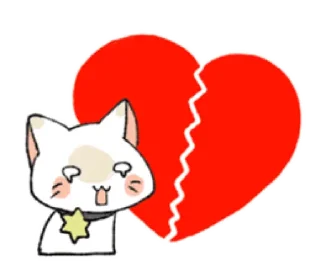 😭 emoji natsu's Cute Cat Telegram sticker 21 of 39
