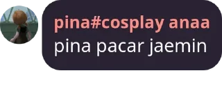Sticker from pina pacar jisung