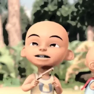 🍼 emoji ˖ ★ 🍼 upin @indomiecs︐ Telegram sticker 16 of 39