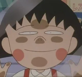 💘 emoji Maruko chan Telegram sticker 9 of 18