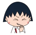 😝 emoji Maruko Chan Telegram sticker 3 of 40