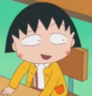 💘 emoji Maruko chan Telegram sticker 11 of 18