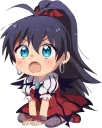 😮 emoji Chibi Telegram sticker 13 of 119