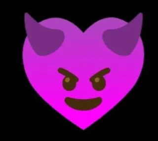 😈 emoji Stiker iblis ungu Telegram sticker 6 of 10