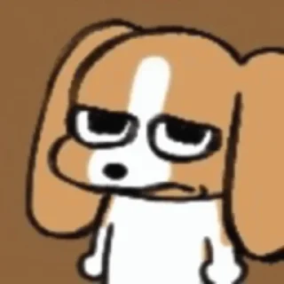 😑 emoji 比格多栋 更多贴纸 @riridoafflinks Telegram sticker 5 of 104