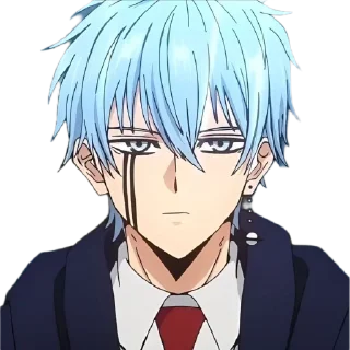 😐 emoji ❄️ @animeaho ❄️ Telegram sticker 10 of 25