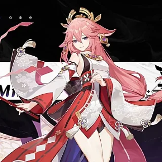 📖 emoji Yae Miko @Morieidk Telegram sticker 13 of 60