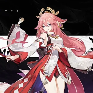 📖 emoji Yae Miko @Morieidk Telegram sticker 15 of 60