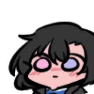 👄 emoji 村姑白 Telegram sticker 22 of 34