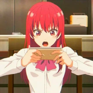 ✨️ emoji Kanojo mo Kanojo | @KissAnime_Stickers_Gallery Telegram sticker 23 of 60
