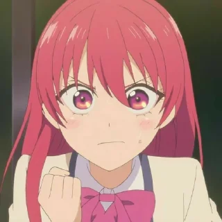 ✨️ emoji Kanojo mo Kanojo | @KissAnime_Stickers_Gallery Telegram sticker 20 of 60