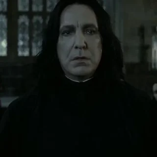 🗃 emoji ꜜ ᩠  ꉂ ִֶָ  severus snape  ࣪ ͎ @sweetymillsㅤ Telegram sticker 19 of 22
