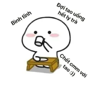 😌 emoji Meme của Mít @mitdot247 Telegram sticker 2 of 77