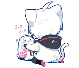 💕 emoji Mafumafu Sticker (cat) vol.2 @bistic Telegram sticker 23 of 40