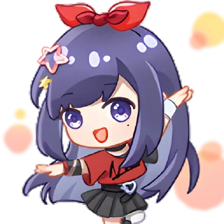 💃 emoji 贝拉 Telegram sticker 23 of 25