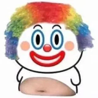 🤡 emoji xx Telegram sticker 24 of 27