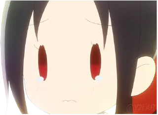 😢 emoji @Y2Lab Kaguya-sama wa Kokurasetai: First Kiss wa Owaranai Telegram sticker 19 of 41