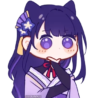 🤔 emoji ⚜️ Genshin Telegram sticker 20 of 29