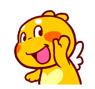 😃 emoji QooBee Stiker Animasi 01 @bistic Telegram sticker 8 of 24