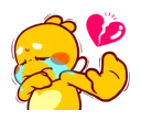 💔 emoji adek qoobee @bistic Telegram sticker 5 of 40