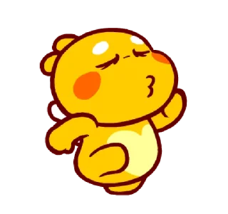 😙 emoji QooBee Stiker Animasi 03 @bistic Telegram sticker 7 of 24