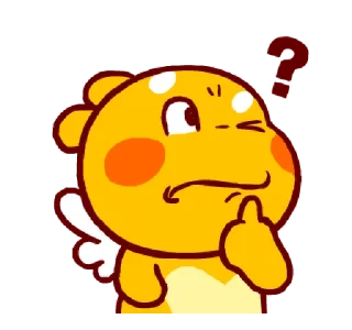 🤔 emoji QooBee Stiker Animasi 02 @bistic Telegram sticker 7 of 24