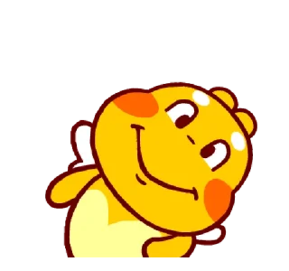 🙂 emoji QooBee Stiker Animasi 02 @bistic Telegram sticker 8 of 24