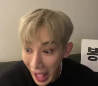 😧 emoji wonho Telegram sticker 14 of 80