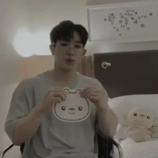 🥢 emoji wonho ꒱   by @milkhousee Telegram sticker 19 of 28