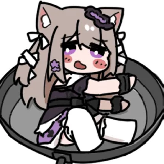 👉 emoji 伊吹小秋7 @zhaxia_cn Telegram sticker 8 of 16