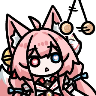❤️ emoji 长门狐狐 @zhaxia_cn Telegram sticker 13 of 33