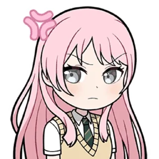 ❤️ emoji 粉毛阿农1 @zhaxia_cn Telegram sticker 17 of 32