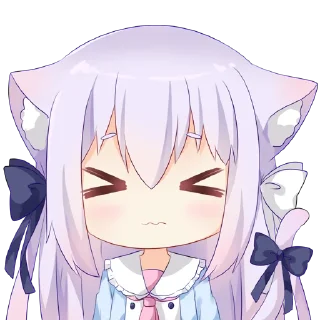 😖 emoji 绫月乃萝Vol.1(@rengeSticker) Telegram sticker 7 of 119