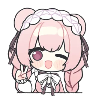 👩 emoji 花花的画作 @zhaxia_cn Telegram sticker 6 of 32