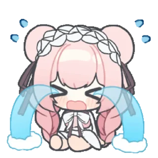 😭 emoji 花花的画作 @zhaxia_cn Telegram sticker 21 of 32