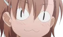 😺 emoji Misaka Mikoto Telegram sticker 21 of 51