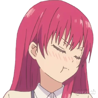 😠 emoji Kanojo mo Kanojo • @Y2Lab Telegram sticker 23 of 50