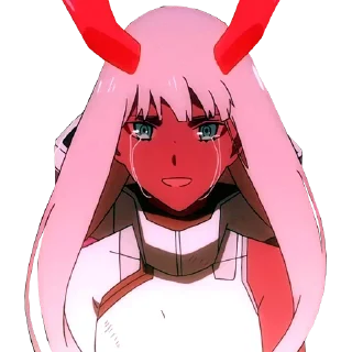 🥺 emoji @otakuxchatz Zerotwo pack by Jin Kazama Telegram sticker 13 of 28