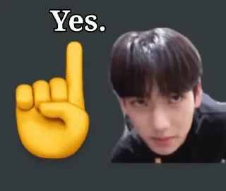 Sticker from @Qvanrui's pack [Han Yujin]