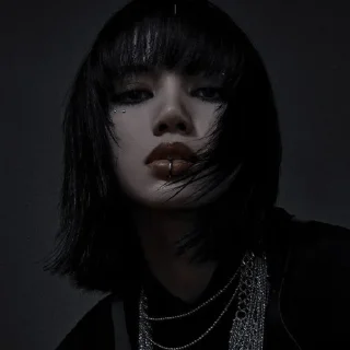 ⛓ emoji Lisa dark @crzyygrlsss Telegram sticker 2 of 18