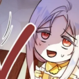 🗯 emoji 𒀭. @fckmne ฅ ࣪ ˖ @eunmillhan %!? Telegram sticker 7 of 85