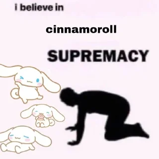 🧎‍♀️ emoji 🐤 chicmoroll 🫧 Telegram sticker 10 of 30