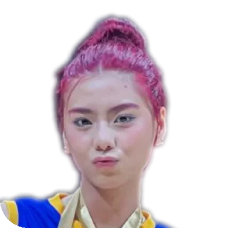 😘 emoji Bini Mikha sticker by Bini Tin😂 Telegram sticker 13 of 65