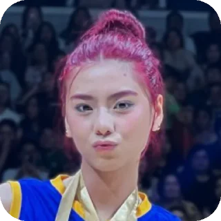 😘 emoji Bini Mikha sticker by Bini Tin😂 Telegram sticker 15 of 65