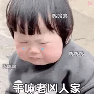 😭 emoji 灰度 @huiduchuhai Telegram sticker 8 of 50
