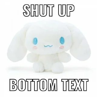 🤫 emoji 🐤 chicmoroll 🫧 Telegram sticker 24 of 30