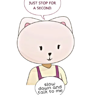 Sticker from Everything is Fine @AnimeLibrary_Stickers