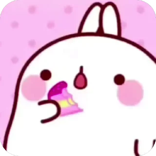 🌟 emoji Molang @angelhoxxor Telegram sticker 14 of 76