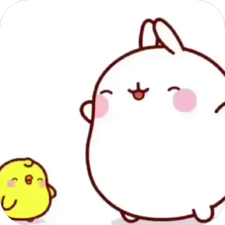 🌟 emoji Molang @angelhoxxor Telegram sticker 17 of 76